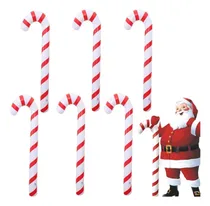 Comprar Globos Inflables De Caramelo Navideño Con Forma De Piruleta,