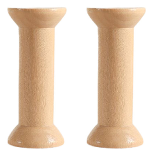 2 X 2x Carretes De Madera, Bobinas De Costura, Hilo De