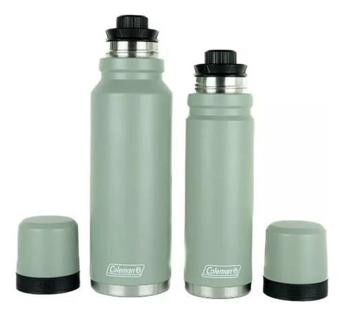 Termo Coleman Matero 1.2l Acero Inoxidable Verde Sage