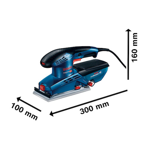 Lijadora Orbital Bosch Gss 23 Ae - 190w - 14.000-24.000opm Color Azul