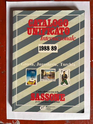 Catálogo De Grecia, Yugoeslavis Y Turquía 1989 Sassone Usado