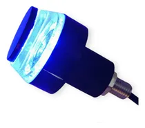 Comprar Dos Direccionales Led Moto Luz De Lujo Manubrio Pesas