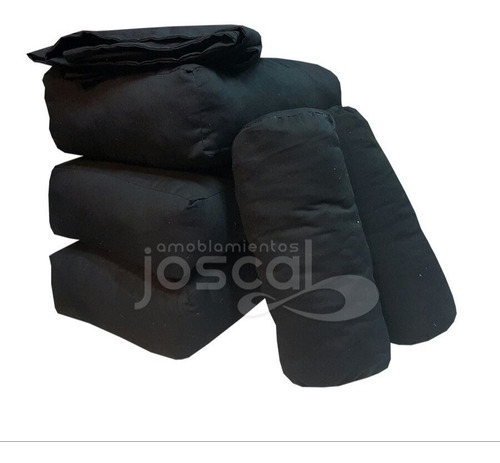 Imagen 3 de 4 de Diván Cama Sillón Carro Cama Colchon Funda Y Almohadones