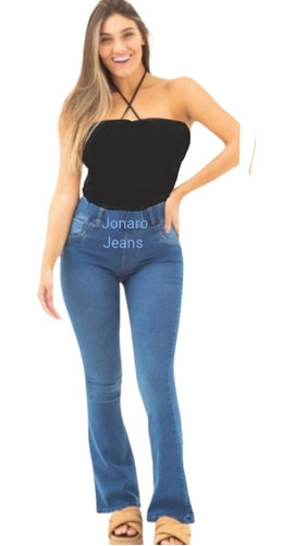 Calza Oxford De Jeans De Mujer Talles Especiales 