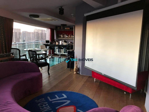 Imagem 16 de 23 de Cobertura Com 4 Dormitórios À Venda, 400 M² Por R$ 6.499.999,99 - Cidade Monções - São Paulo/sp - Co0065