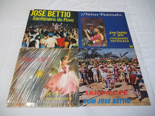 Lp Vinil - José Bettio - 4 Discos