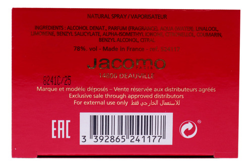 Perfume Jacomo Night Bloom Edp En Spray Para Mujer, 100 Ml