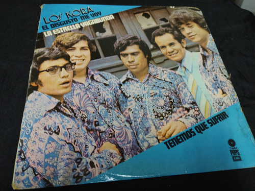 Los Kora El Disgusto Vinyl Lp Acetato Vinilo