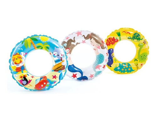 Salvavidas Inflable Multicolor Para Niños