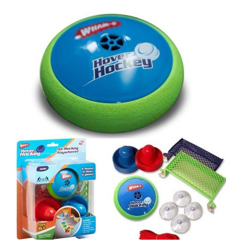 Air Hockey De Mesa Portátil Futbolito Incluye Red