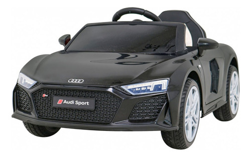 Audi Auto A Batería 12v Con Control Para Padres Luz Sonido Cta Color Negro