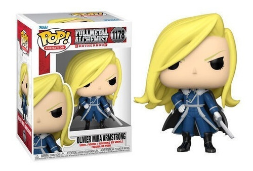 Funko Pop Full Metal Alchemist Olivier Mira Armstrong Playtp