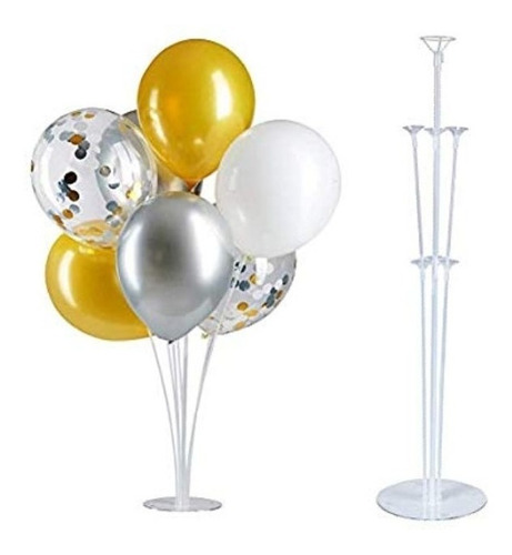 Imagen 1 de 9 de Soportes Para Globos Con Base De Acrílico
