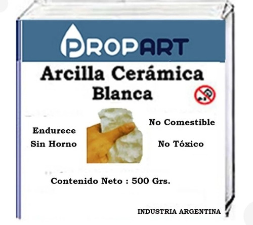 Imagen 1 de 7 de Arcilla Ceramica Sin Horno 