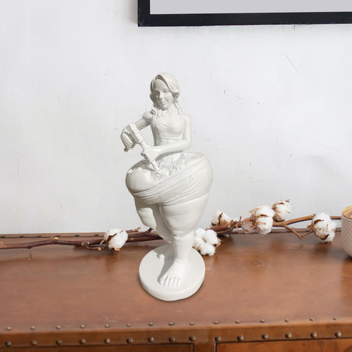Estatua De Adelgazante Con Estilo, Artes De Resina De