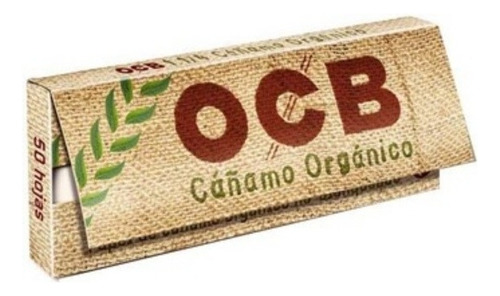 Combo De 5 Cajitas De Rolling Papers Cueros Ocb Organico #9