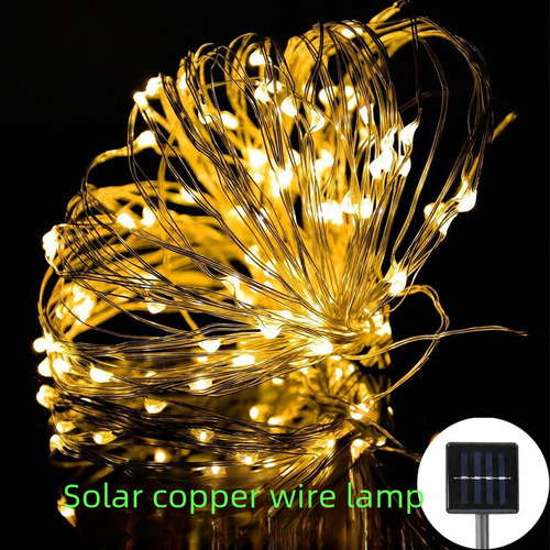 Red - High Power Solar 52 M 500 Lamp With Remote Control 8