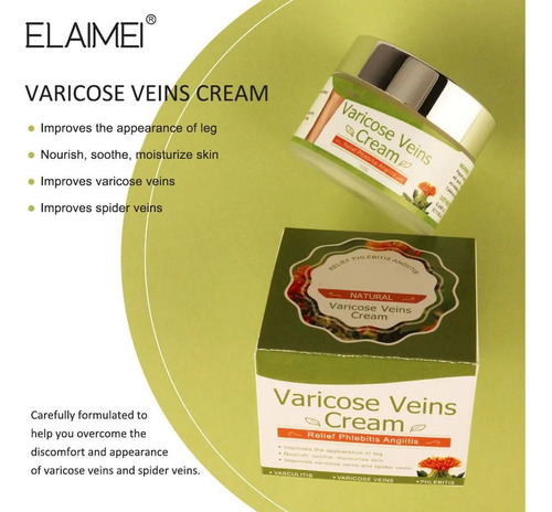 Crema For Venas P: Alivia El Dolor, Las Venas Y Las Protube-