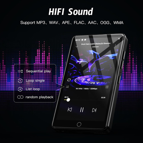 80gb Mp3 Player With Wifi And Bluetooth, 4.02 Android Mp...