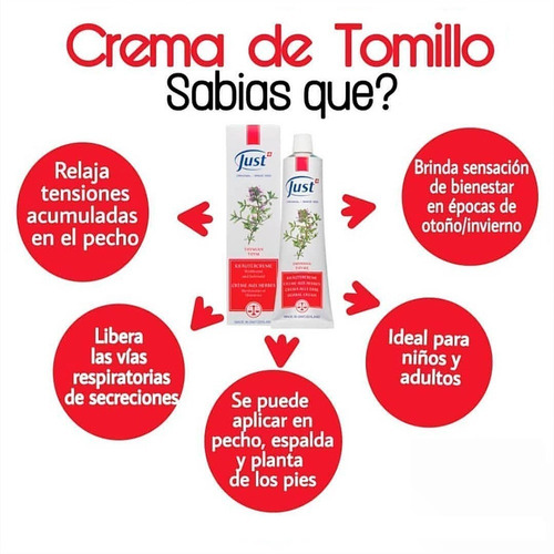 Imagen 4 de 5 de Tomillo Swiss Just 96grs Tamaño Grande Original Envío Gratis