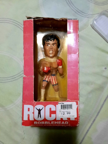 Rocky Balboa Muñeco Cabezon Hollywood Colección Nuevo