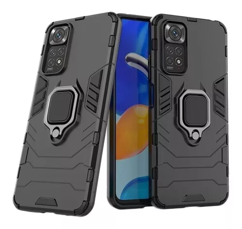 Compatible con Redmi Note 11s - Funda con anillo magnético verde, funda  para teléfono Xiaomi Redmi Note 11s, funda de silicona a prueba de golpes