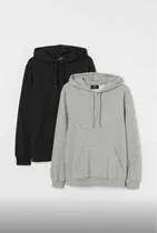 Comprar Pack X 2 Buzos Capucha Hoodie Regular Fit