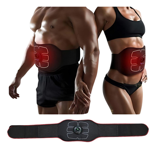 Cinta Tonificador Abdominal Seca Barriga Estimula Musculo