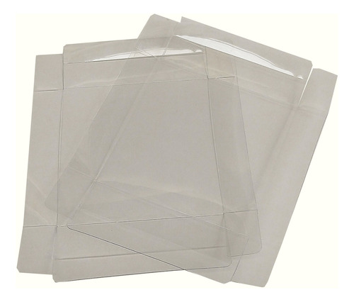 150 Cajas Acetato 10x10x15 C/ Tapa Transparente