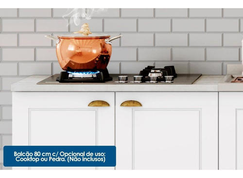 Cozinha Modulada Completa Americana 19 Peças (1 Torre Quente