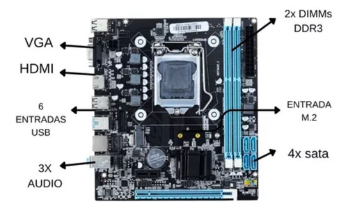 Computador Pc Intel I5 Multipc 8gb Ram 240 Ssd Win 10 Pro