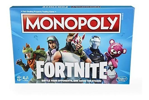 Monopolio Juego De Mesa Edicion Fortita Inspirado En Fortnit