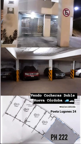 Vendo Cochera Doble P/ Dos Autos (30 Mtrs2) - Barrio Nva Cba.