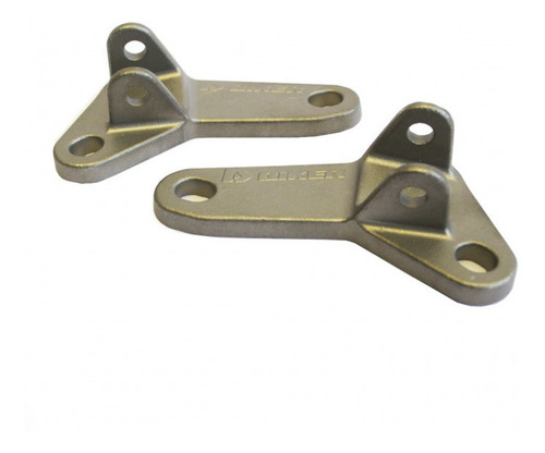 Suporte Pedaleira Elevado Crf250f- Inox Biker Lançamento