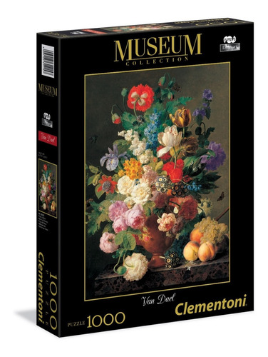 Flores Bouquet Van Dael Rompecabezas 1000 Piezas Clementoni