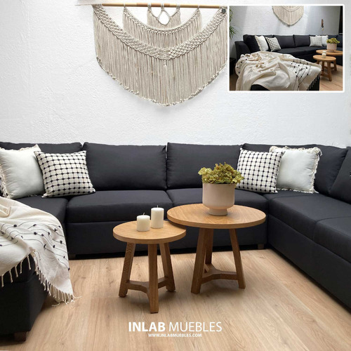 Salas Esquina Sala Esquinera Aguilu Terciopelo Inlab Muebles