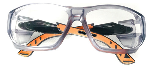 Armacao Oculos Seguranca Ideal Para Lentes De Grau Modelo 2 Lente Sem Lentes