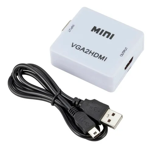 Adaptador Vga A Hdmi De Vga Hdmi Conversor 1080p