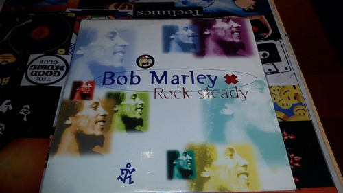 Bob Marley Rock Steady Vinilo Maxi 1998 Italia Temazo Electr