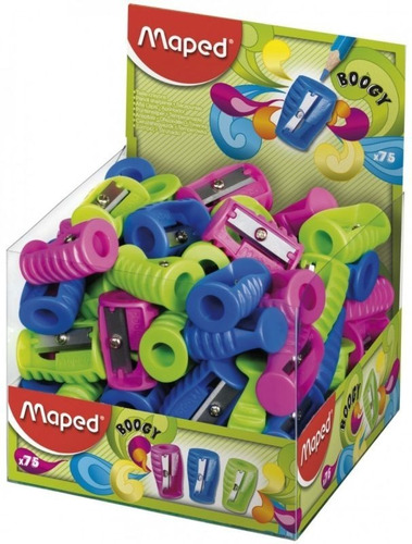 Sacapuntas Saca Puntas Maped Plastico Boogy X 75 Unidades