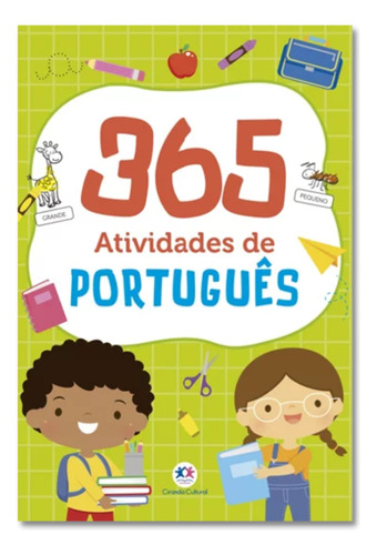 Livro Para Criança Menino(a) C/ 365 Atividades Português