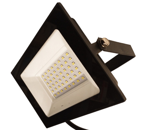 Imagen 3 de 4 de Reflector Proyector Aluminio Led 50w Luz Fria 6500K Candela