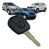 Comprar Chave Convencional Ssangyong Actyon Kyron Rexton 3 Botões
