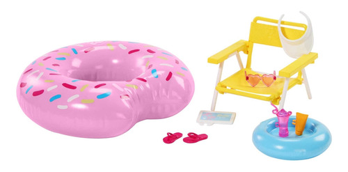 Barbie Filme Conjunto Moveis Basicos Piscina Mattel Hpt51 Gs