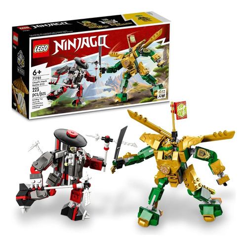 Lego Ninjago Meca De Combate Evo De Lloyd 71781 (223 Piezas)