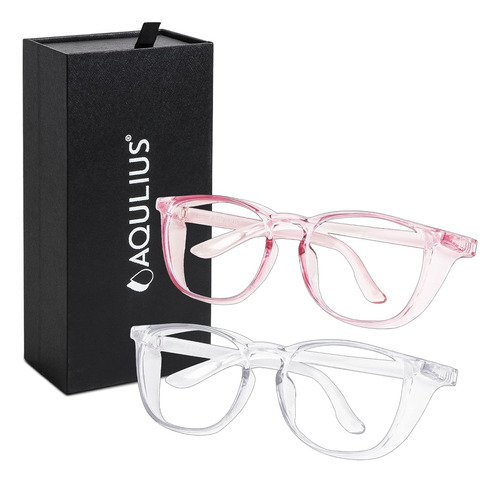 Pack De 2 Elegantes Gafas De Seguridad Aqulius, Antivaho, S.