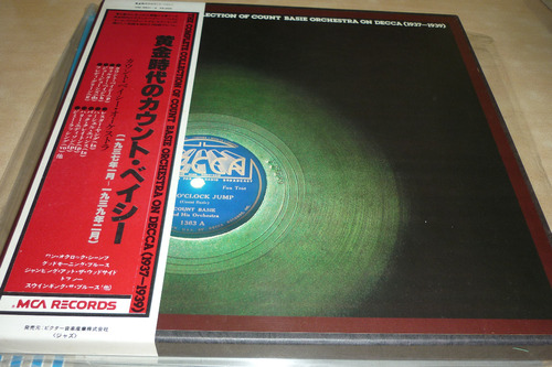 Count Basie Complete Decca Caja 4 Vinilos Japon 10 Puntos