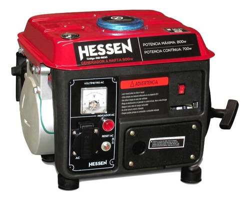 Generador 800w Hessen 2 Tiempos 016-6630