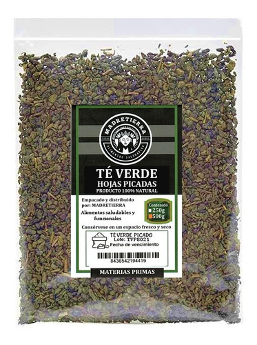 Té Verde Hoja Picada X500g - g a $66