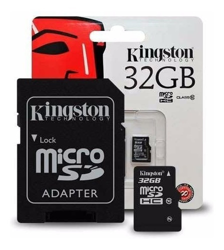 Kingston Micro Sdhc - Clase 10 - 32gb Con Adaptador.